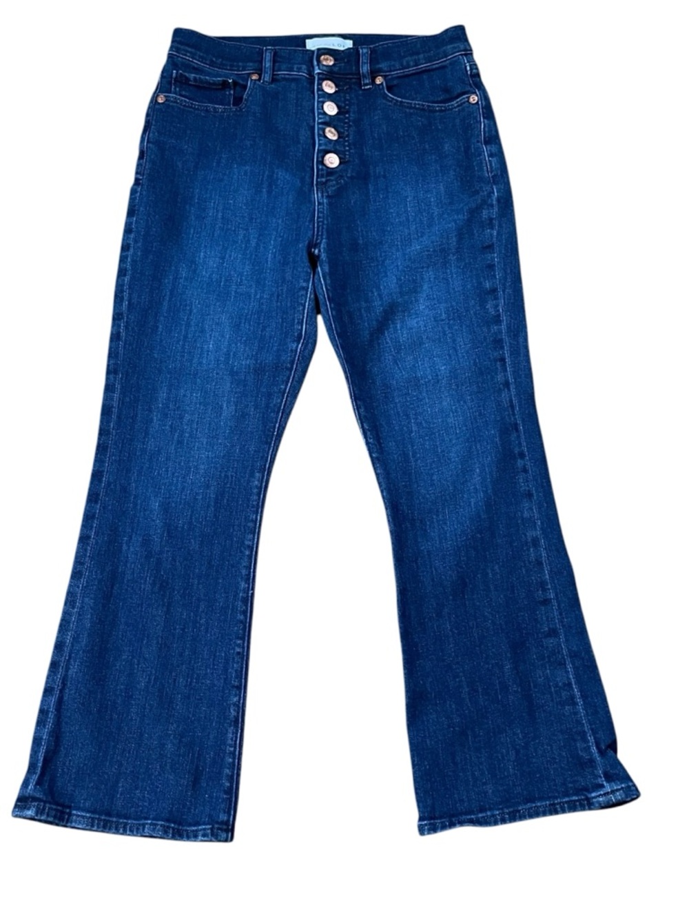 Loft The Kick Crop Jeans.  Size 2